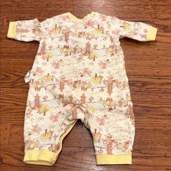 🌙 Super Rare Uniqlo x Moomin Baby Snap Suit • 3–6 Months (60cm) - Picture 4 of 5